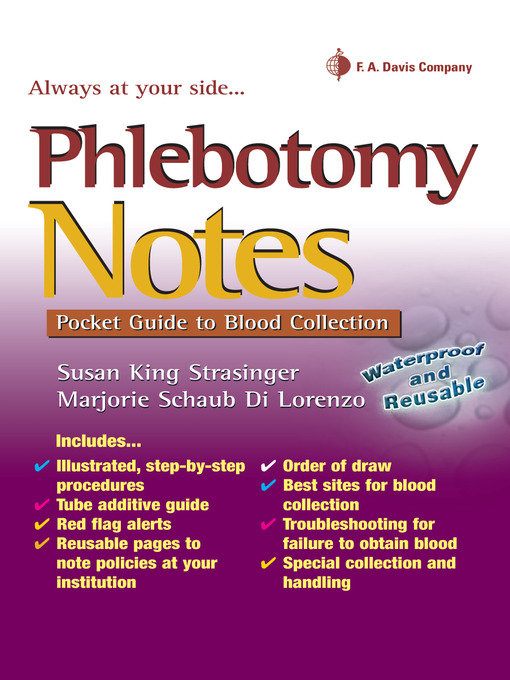 Cover image for Phlebotomy Notes